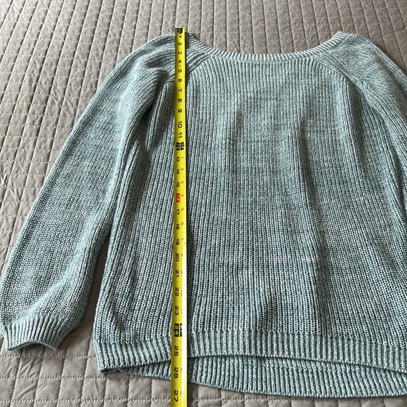 EUC - 🩵 Lulu’s Women's Blue Marled Sweater - Picture 7 of 9